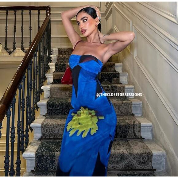 ZARA BLOGGER FAVE!!! Fitted Strapless Dress NWT - Picture 7 of 16